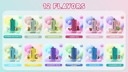 🏆 VAPEPIE Max 40000 PUFFS - 12 Flavors