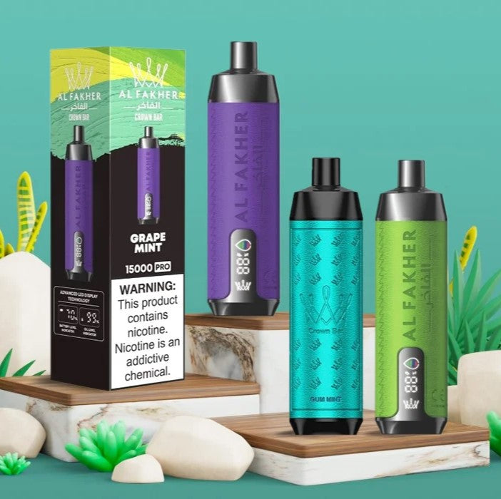 AL FAKHER 15000 Puffs-BLUE RAZZ LEMONADE