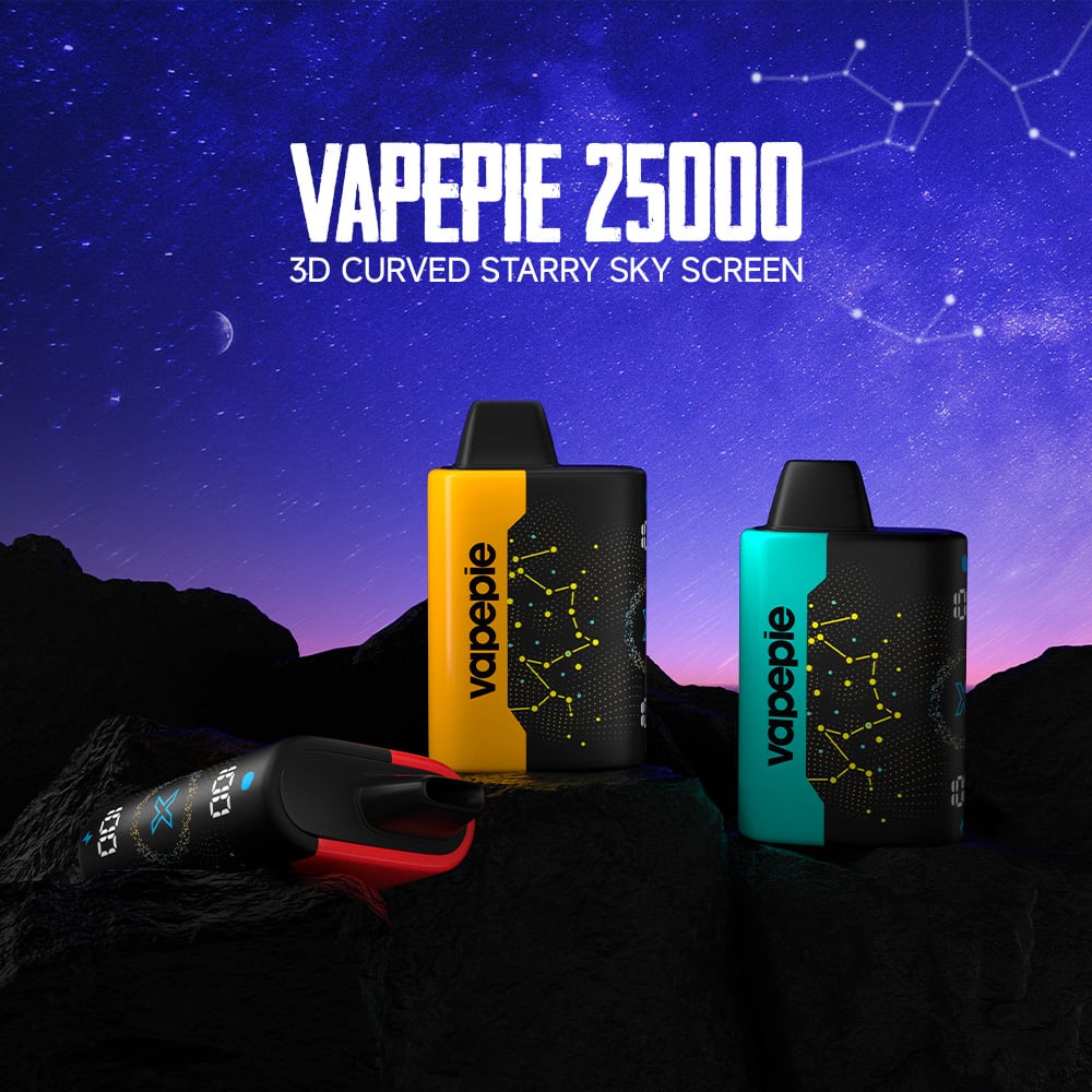 VAPEPIE 25000 PUFFS - Star Sky Curved Screen!