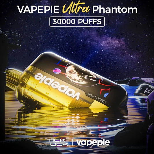 ✨5PCS Value Pack✨🌌 VAPEPIE x TK 🌌 Ultra Phantom 30000 PUFFS – Fresh Stock Just Arrived!💥
