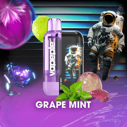 VAPEPIE 30000 PUFFS x TK EDITION - GRAPE MINT