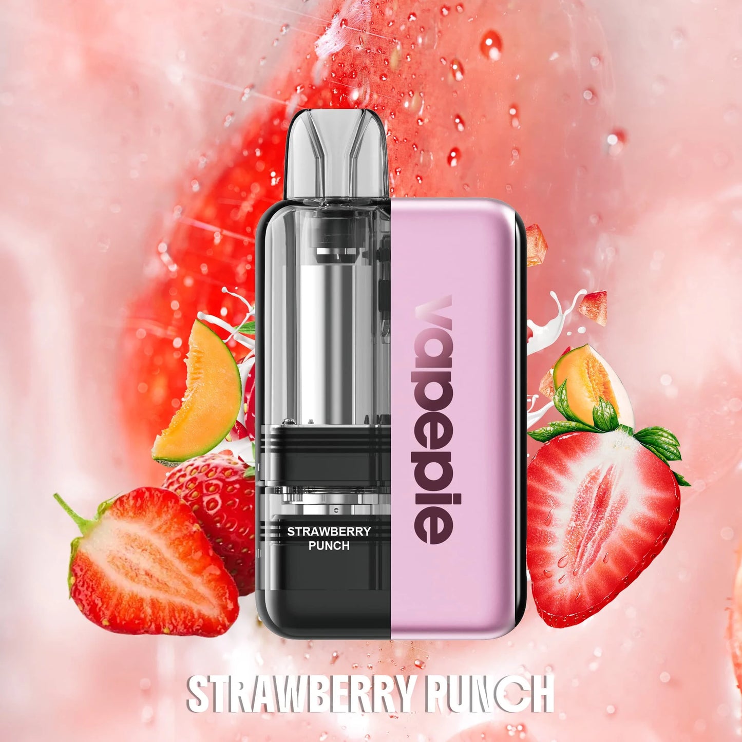 VAPEPIE 15000 PUFFS x TK EDITION - STRAWBERRY PUNCH
